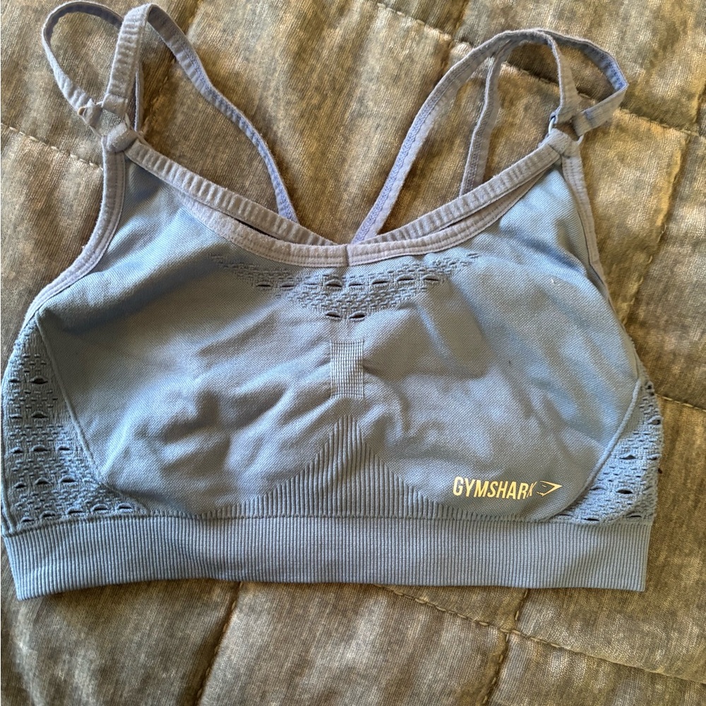 Gymshark Women's Blue Sports Bra